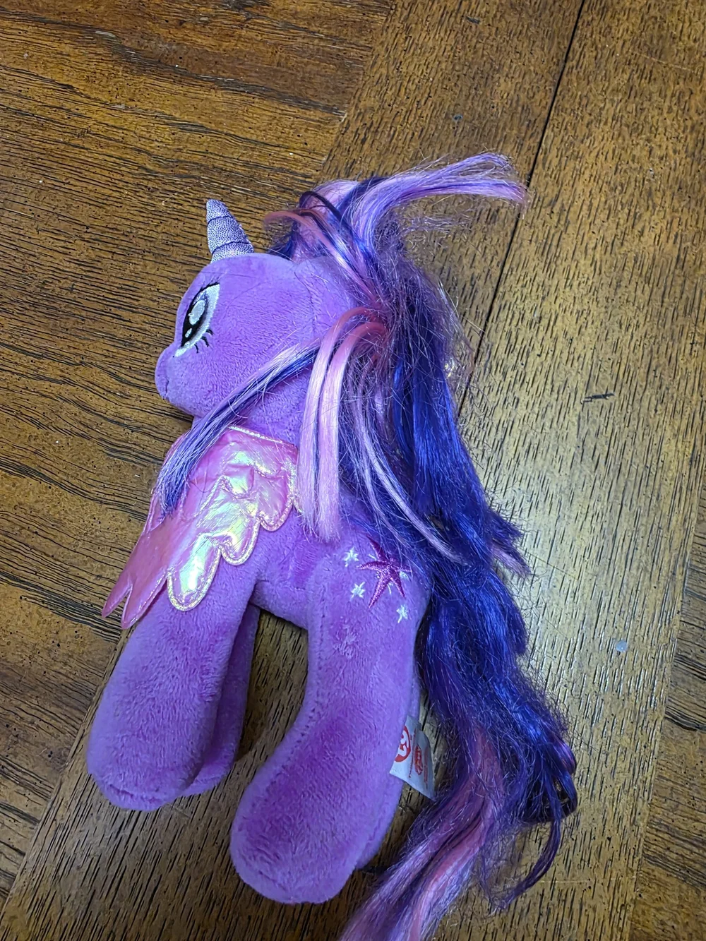 My Little Pony Purple Unicorn TY 2014 Vintage